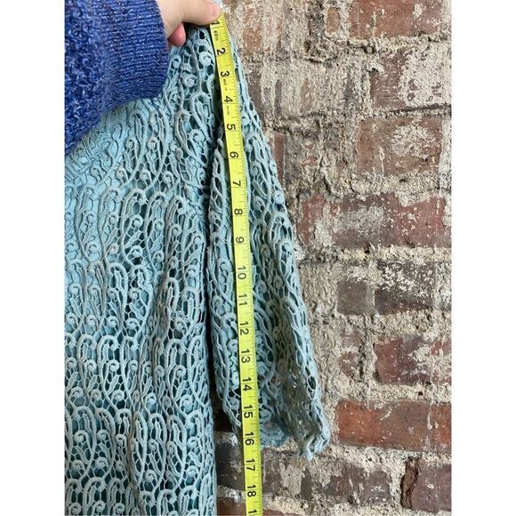 Pip & Vine by Rosie Pope Light Blue Lace Shift Dress Maternity Size L NWT - Picture 4 of 10